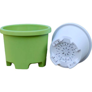 
Bulb flower pot thickened large breathable root control resin lily tulip short fat bulb planting pot high-foot vegetable planting