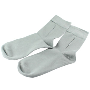 Men's bamboo cotton breathable During the socks, bamboo charcoal fiber business four seasons of pure cotton mid -tube socks 5 doubles
