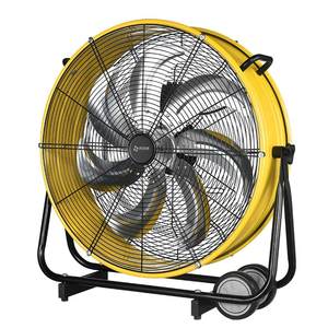 
Industrial floor electric fan strong wind powerful cylinder mobile ventilation exhaust fan commercial factory construction site breeding farm