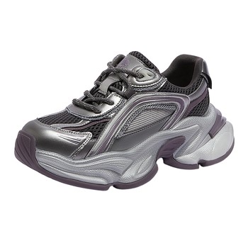 [Same style as Dilraba] Camel Silver Star dad shoes