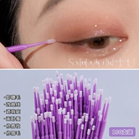 Ватные палочки для макияжа глаз, наращивание ресниц для наращивания, чистящая палочка, 100 шт