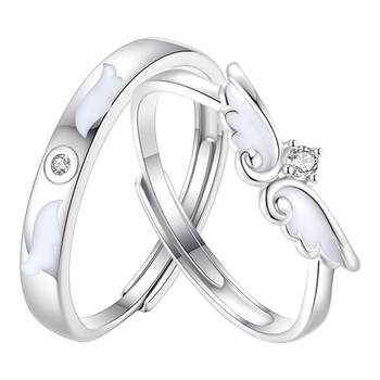 
Vana Couple S925 Sterling Silver Original Design Ring