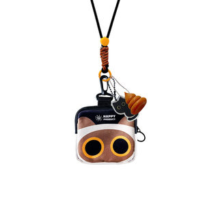 Happy original cute Siamese cat bag pocket pocket Portable students portable versatile headset debris storage

