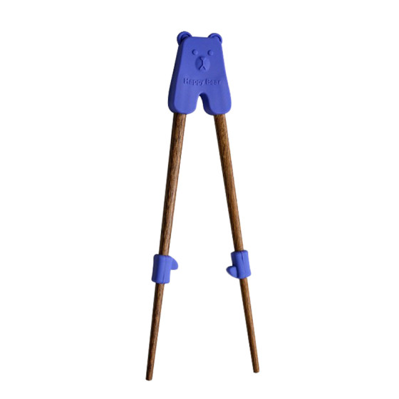 
Children's chopstick training chopsticks special wooden stainless steel baby practice chopstick auxiliary device for 2 years old, 3 years old and 6 years old