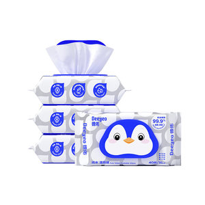 Deyou pure water wet toilet paper for women's private parts for men's affordable toilet dry paper toilet paper 40 draw 2 packs
