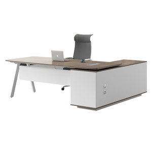 
Simple and atmospheric lifting boss desk office desk chair combination simple modern supervisor large desk single desk manager desk table