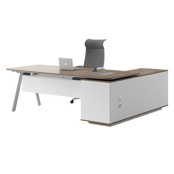 
Simple and atmospheric lifting boss desk office desk chair combination simple modern supervisor large desk single desk manager desk table