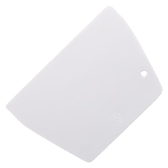 Beige Multifunctional Dough Cutter/Scraper - PP/Stainless Steel