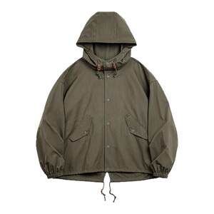
Maden workwear American retro M51 hooded jacket military style loose cotton fishtail short jacket men's spring