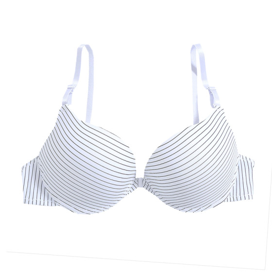 Forever buckle back underwear girl without trace thin sexy gathered breasts Student girl girl exposed shoulder band small bra