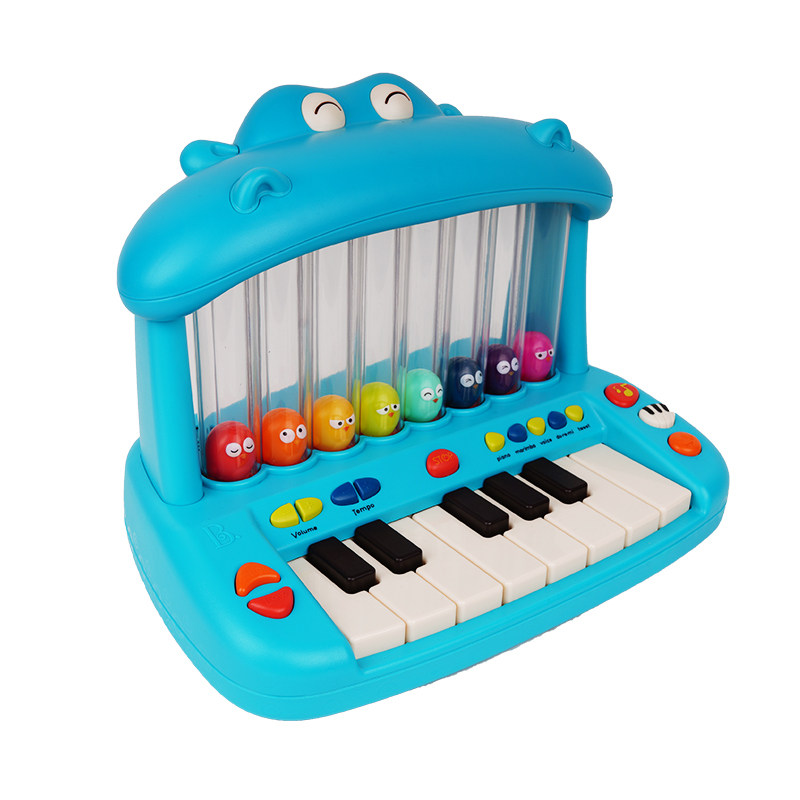 Bile B.Toys Electronic Keyboard for Children Beginners Hippo Piano Baby ...