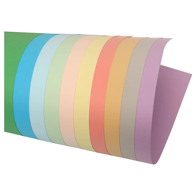 马卡龙色卡纸4开8开4K8KA4A3彩色卡纸浅色 