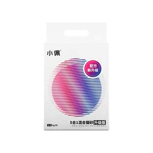Xiao Pei Cat Sandy Five -in -Bacterium Mixed Sand Tofu Sand Swiss Devinions Low Dust Sand 2.5kg Free Shipping