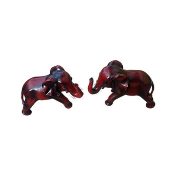 
Resin elephant ornament home decoration