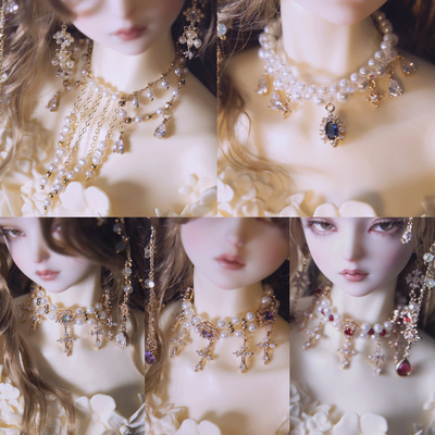 taobao agent BJD necklace custom jewelry jewelry three points/SDGR/SD17 Uncle-Pearl Weaving Necklace Collection
