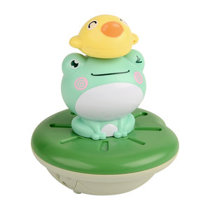 Bath toy baby baby children's play water yellow duck, bathing water frog spray water swimming men and girls