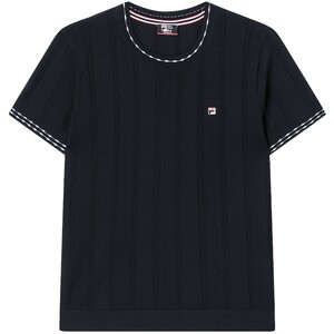 FILA official women's woven shirt 2024 autumn new fashion casual simple basic short sleeved top