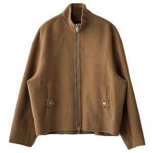 
Nick Tian all-wool double-sided cashmere coat men's autumn and winter new Korean style versatile loose woolen coat