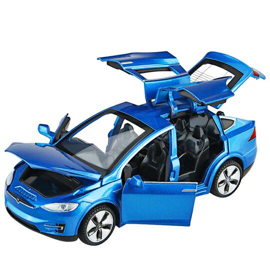 Amoy Childhood Tesla Model 1:32 Alloy Sports Car