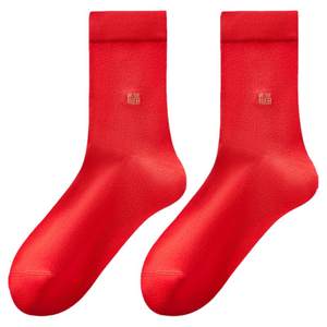 
Matsuyama Fu Songshan Cotton Shop red blessing socks for women mid-calf socks for the year of the horse for men in the year of the horse wedding stockings gift box