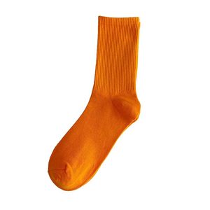 
Colorful socks for women modern dance socks cotton socks spring and autumn dance yoga solid color socks candy color dopamine medium socks