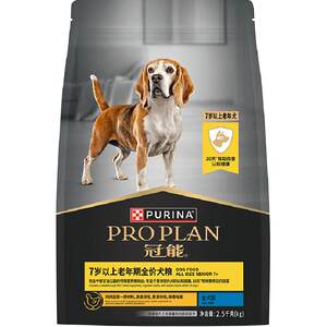 Guanneng dog food full -priced dog main food 2.5kg Elderly dog ​​improves memory Golden Maidi Teddy 5*0.5kg installation
