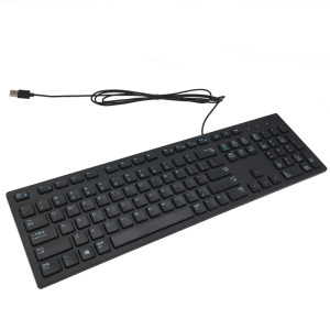 
Original Dell KB216 Chocolate Wired Keyboard Desktop Computer Laptop USB Universal Office Keyboard