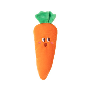 Baby's anti-shock jumping hand holding carrots to coax sleeping artifact anti-shock bracelet ring toy baby sleep comfort doll

