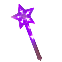 Concert Glow Stick Purple Star Glow Stick Large Five-pointed Star Support Stick Custom Logo Annual Meeting Silver Light Stick