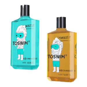 [Special for Swimming] TOSWIM Dechlorination Shampoo and Shower Gel 2-in-1 Surfing Dechlorination Shampoo and Face Wash