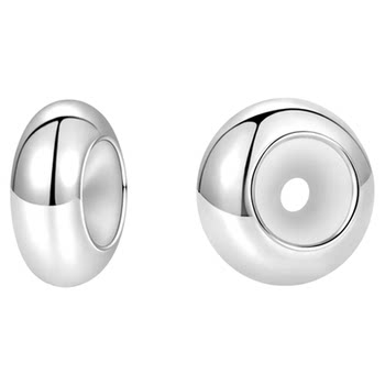 
LNIEER925 silver adjusting length positioning bead accessories