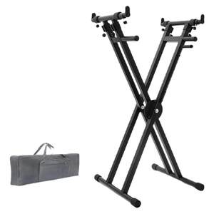 
Electronic keyboard stand X-type electric piano foldable placement rack synthesizer midi keyboard universal U-shaped support rack