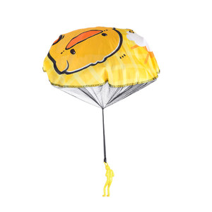 
Children's little yellow duck hand throwing parachute kindergarten eating chicken airdrop outdoor game props outdoor sports toys