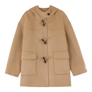 
Korean version of autumn and winter new double-sided wool coat for women ox horn button designer personalized woolen coat for women 526