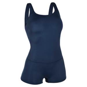 Decathlon swimsuit women's hot spring new swimsuit one-piece large size women's flat corner racing swimsuit IVL2