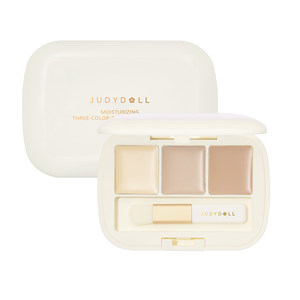 
Judydoll Orange Three Color Concealer Palette conceals spots, dark circles, acne marks, brightens sunken tear troughs
