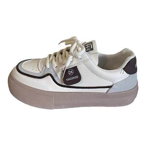 
Labeled women's shoes, sneakers, women's 2026 spring and autumn new sports and casual canvas shoes, versatile niche design, white shoes