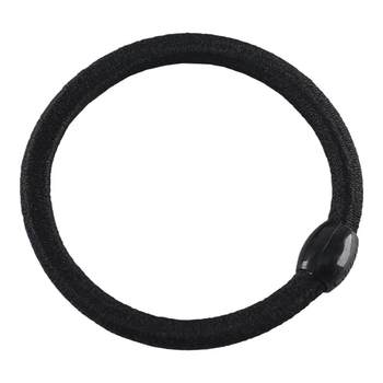 100 thick hair tie ropes, simple black