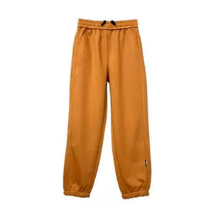 
Small people's spring new style nine-point pants plus velvet casual pants for women, high-waisted versatile sports pants, leg-tie slimming harem pants