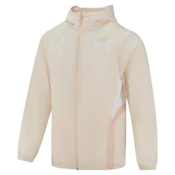 
Adidas Adidas children's spring and autumn hooded windproof and sunproof casual jacket KC1570