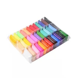 
Ultra-light clay colored clay clay plasticine 24 colors without space sand crystal children's sand mud clay toy maker