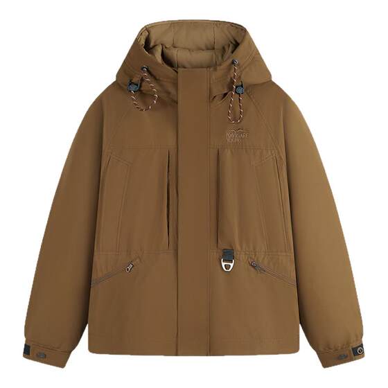 
NAVIGARE Italian small sailing boat thick hooded workwear down jacket men's autumn and winter outdoor warm loose jacket