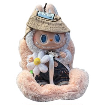 Labubu safety seat rabubu car seat air outlet safety seat car ornaments for women