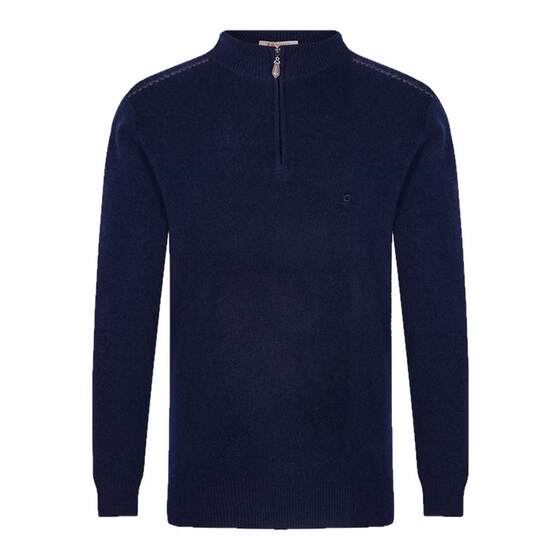 
Mengtejiao [100% cashmere/half zipper] sweater men's autumn and winter thickened knitted base shirt RM245707