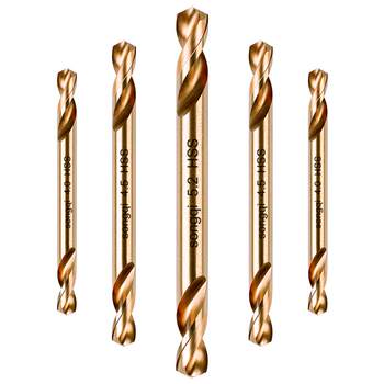 Cobalt-containing twist drill bits, stainless steel super hard hole drilling