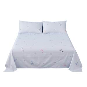 Mercury Home Textiles 100 All -cotton Antibacterial Sheets Single Single A -type Children Card Card Pleum Single Bed Products
