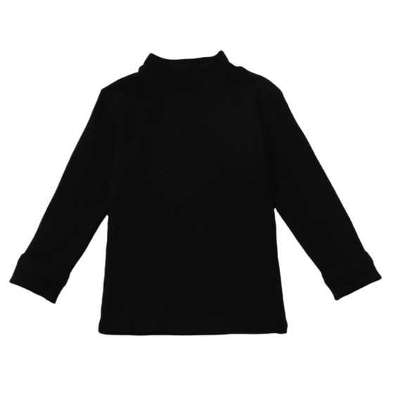 
Half turtleneck children's base layer boys' base layer autumn and winter type A pure cotton baby girl inner top long-sleeved T-shirt