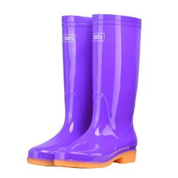 Pull Back Rain Boots Women's Mid-tube Anti-skid Water Shoes Rainy Day Outer Wear Adult High-tube Rain Boots Rubber Shoes Waterproof Overshoes Shanghai