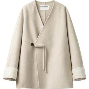 
[New Chinese Style] The same Chinese style short loose 24 winter new wool jacket BDR4AD3723