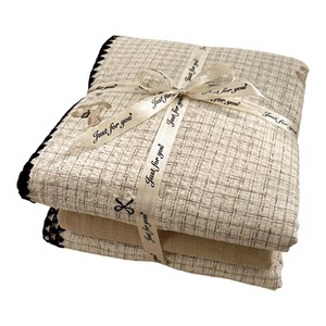
Class A double-layer gauze pure cotton four-piece set of yarn-dyed pure cotton quilt cover, quilt cover, fitted sheet, student dormitory three-piece set of 4